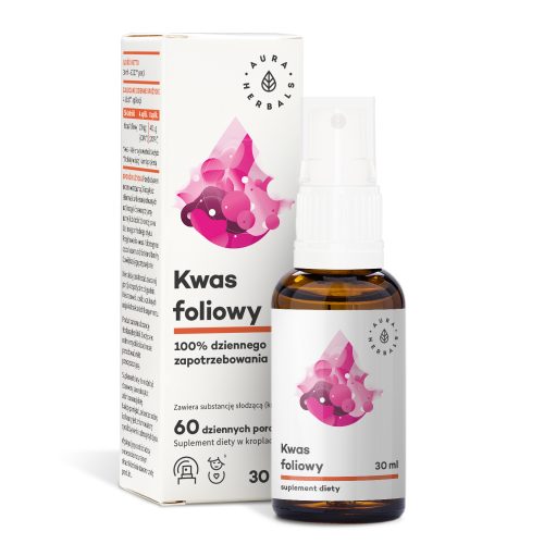 Kwas Foliowy (Witamina B9) aerozol 30 ml