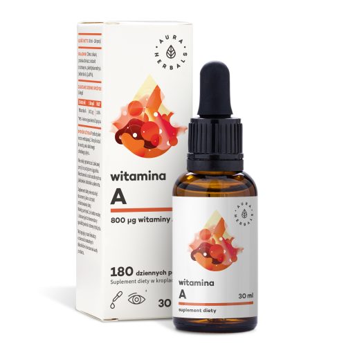 Witamina A w kroplach 30 ml