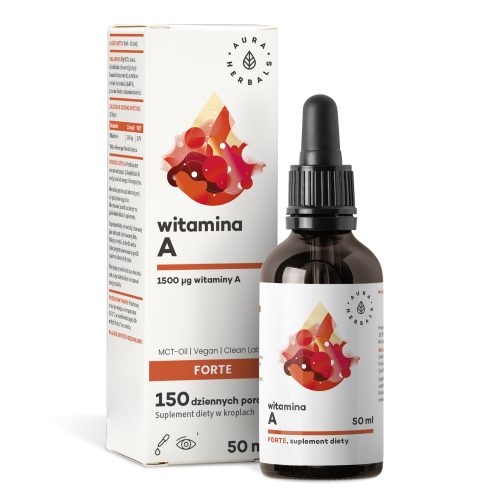 Witamina A FORTE, MCT, krople 50 ml