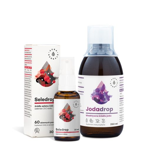 Zestaw tarczyca: Jodadrop i selen