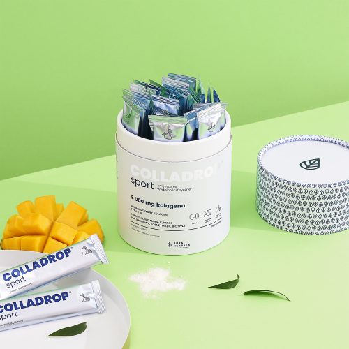 Colladrop® Sport, kolagen morski 5000 mg, saszetki 30 szt.