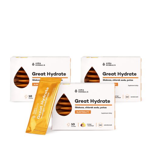 Zestaw Great Hydrate mango-marakuja na 3 miesiące