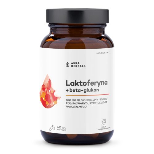 Laktoferyna + beta-glukan, kapsułki 60 szt.