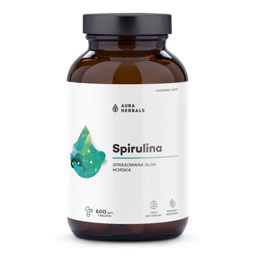 Spirulina, tabletki 600 szt.
