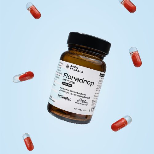 Floradrop immune, probiotyk, kapsułki 20 szt.