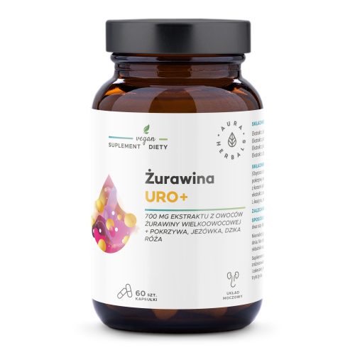Żurawina Uro+, kapsułki 60 szt.