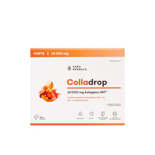 Colladrop Forte, kolagen morski 10000 mg, saszetki 30 szt.