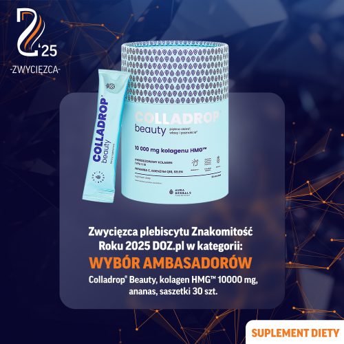 Colladrop Beauty, kolagen HMG 10000 mg, ananas, saszetki 30 szt.
