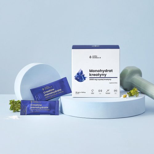 Kreatyna, monohydrat, saszetki 30 x 3,41 g
