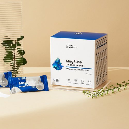 MagFuse: magnez + cynk, saszetki 30 szt.