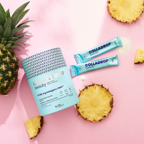Colladrop Beauty, kolagen HMG 10000 mg, ananas, saszetki 30 szt.