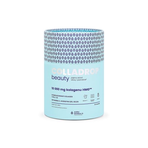 Colladrop Beauty, kolagen HMG 10000 mg, ananas, saszetki 30 szt.