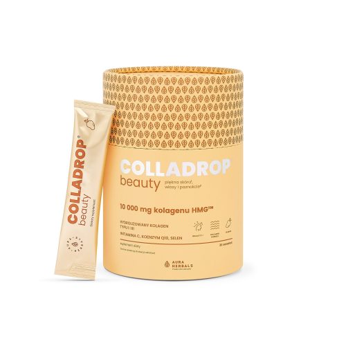Colladrop Beauty, kolagen HMG 10000 mg, mango, saszetki 30 szt.