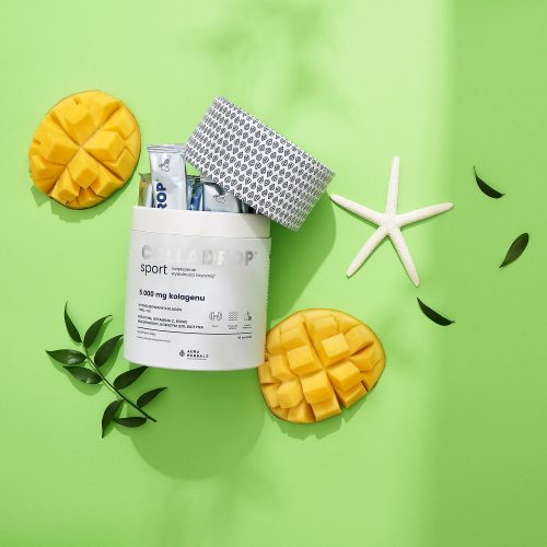 Colladrop Sport + kreatyna, kolagen morski 5000 mg, saszetki 30 szt.
