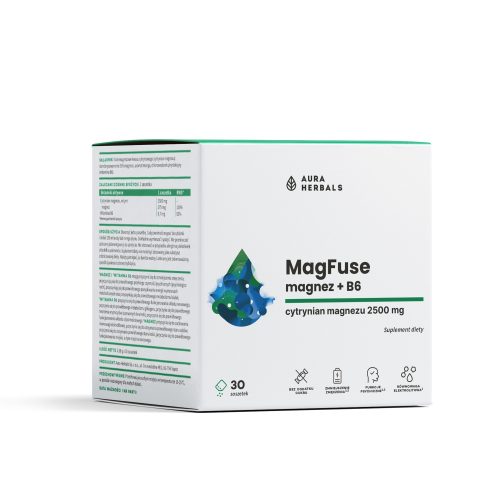 MagFuse: magnez + B6, saszetki 30 szt.