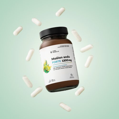 Maślan sodu FORTE 1200 mg, mikrokapsułkowany, kapsułki 60 szt.