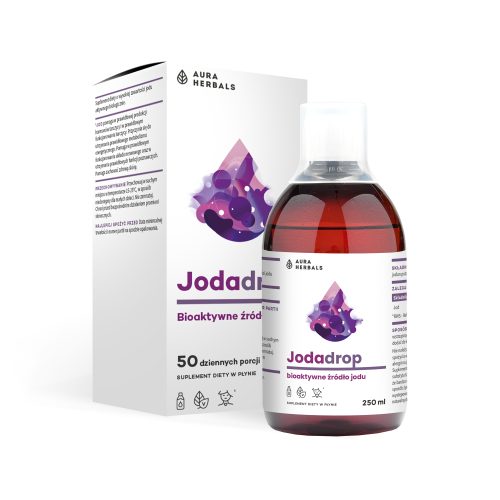 Jodadrop, bioaktywne źródło jodu, płyn 250 ml