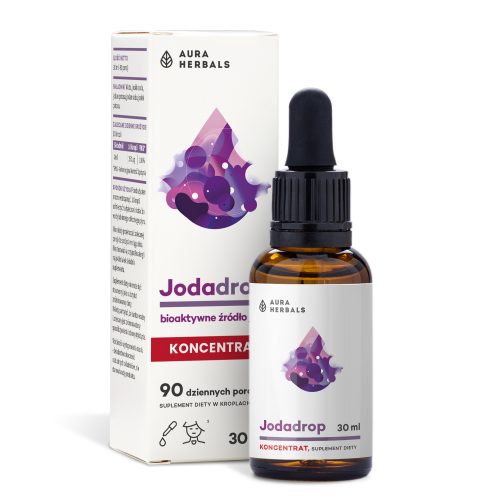 Jodadrop, bioaktywne źródło jodu, koncentrat, krople 30 ml