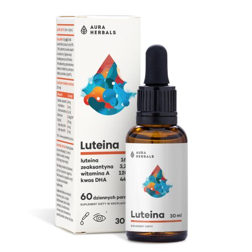 Luteina + Witamina A + DHA + Zeaksantyna, krople 30 ml