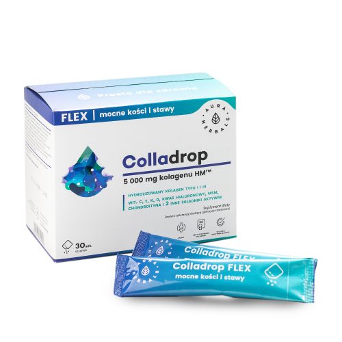 Colladrop Flex, kolagen morski 5000 mg, saszetki 30 szt.