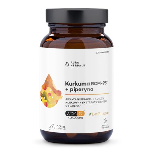 Kurkuma 500 mg BCM-95 + piperyna, kapsułki 60 szt.