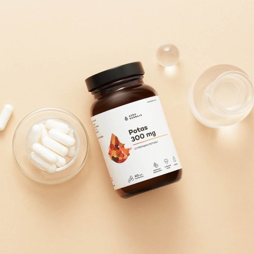 Potas 300 mg, cytrynian potasu, kapsułki 60 szt.