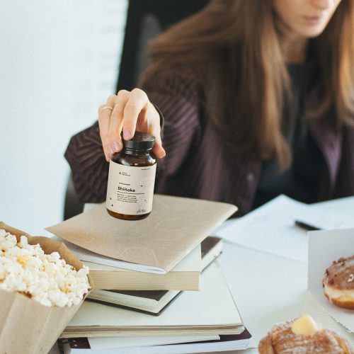 Mycodrop, Shiitake 30:1, 30% beta-glukan, kapsułki 60 szt.