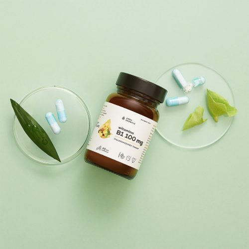 Witamina B1 100 mg, tiamina, kapsułki 60 szt.