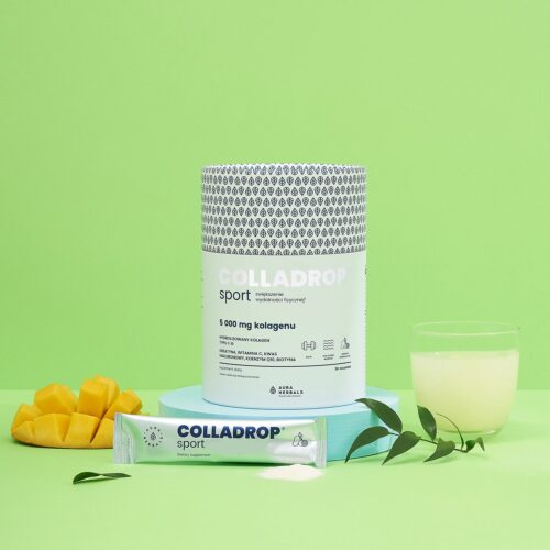 Colladrop Sport + kreatyna, kolagen morski 5000 mg, saszetki 30 szt.