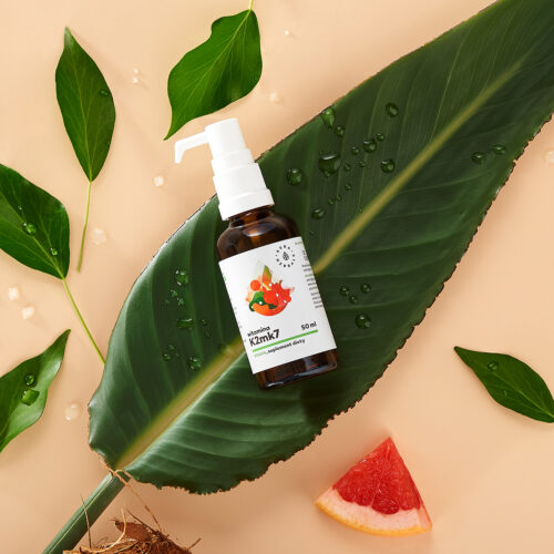 Witamina K2 100 µg Vegan, krople 50 ml