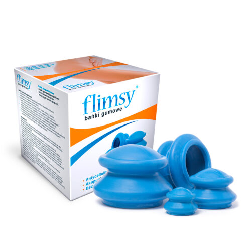Bańki Chińskie, Gumowe FLIMSY, 4 szt.