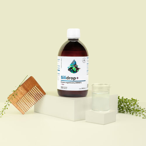 Silidrop+ krzem organiczny MMST + bor, płyn 500 ml
