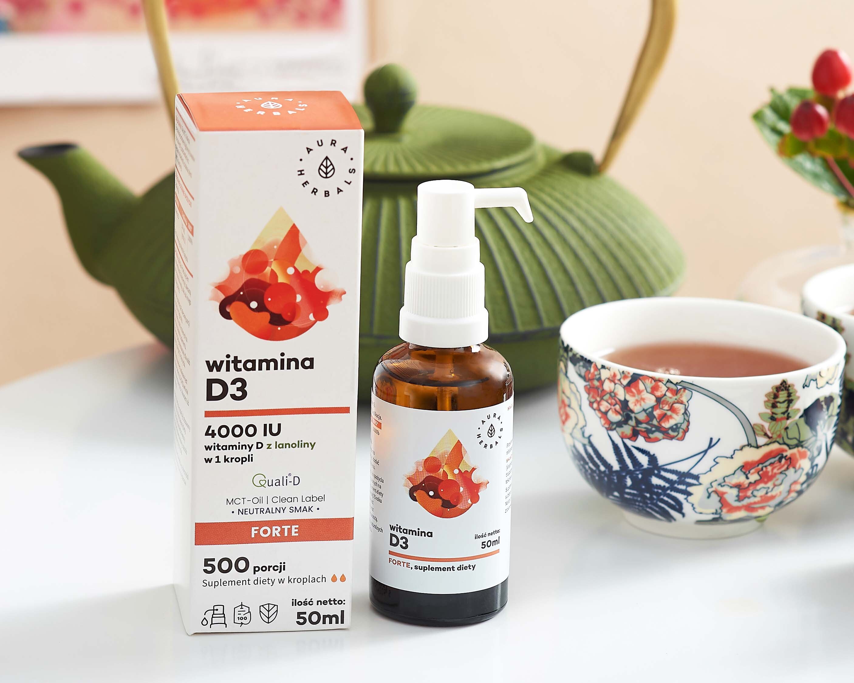 Witamina D3 Aura Herbals